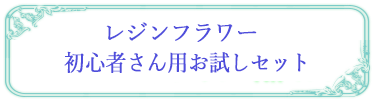 レジンフラワーお試しセットを紹介するタイトル画像